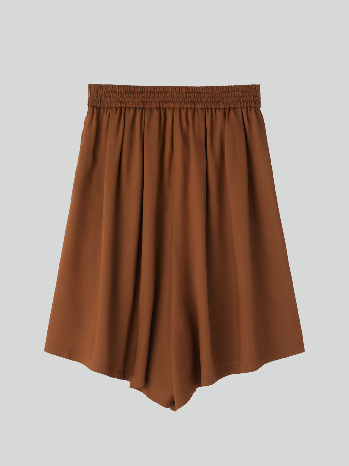 Recto - Banding Wide Culotte Pants (Red Brown) product image 4 | TRAB K-Fashion Australia