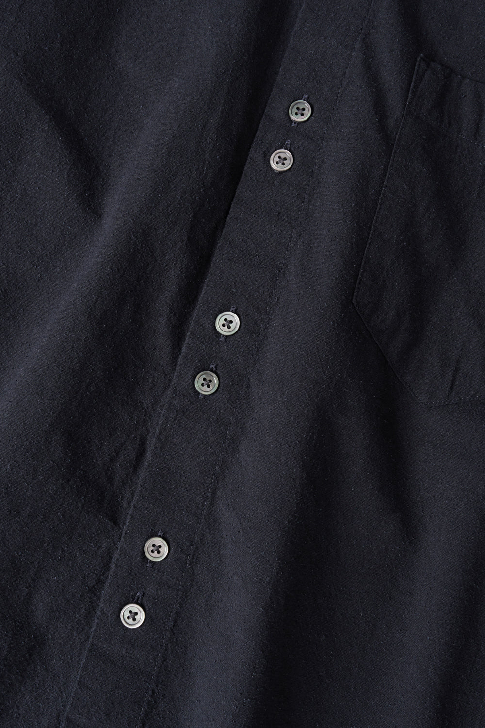 Hatchingroom - Rana Shirt Silk Nep (Black) product image 4 | TRAB K-Fashion Australia