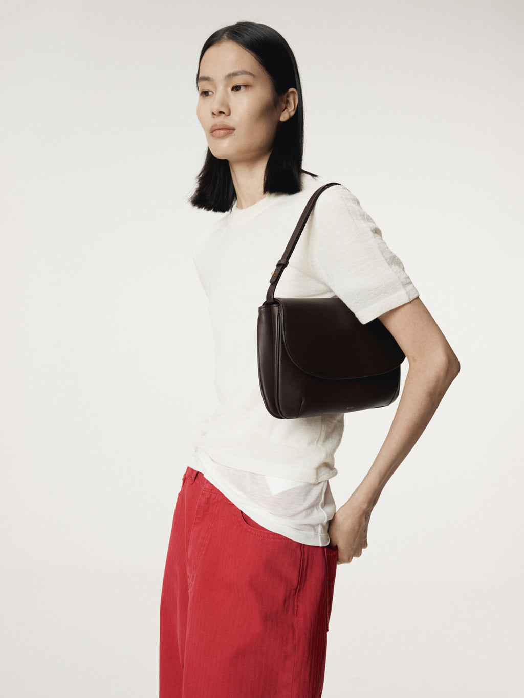 Recto - Rc Embroidery Sheer Knit Top (Cream) product image 6 | TRAB K-Fashion Australia