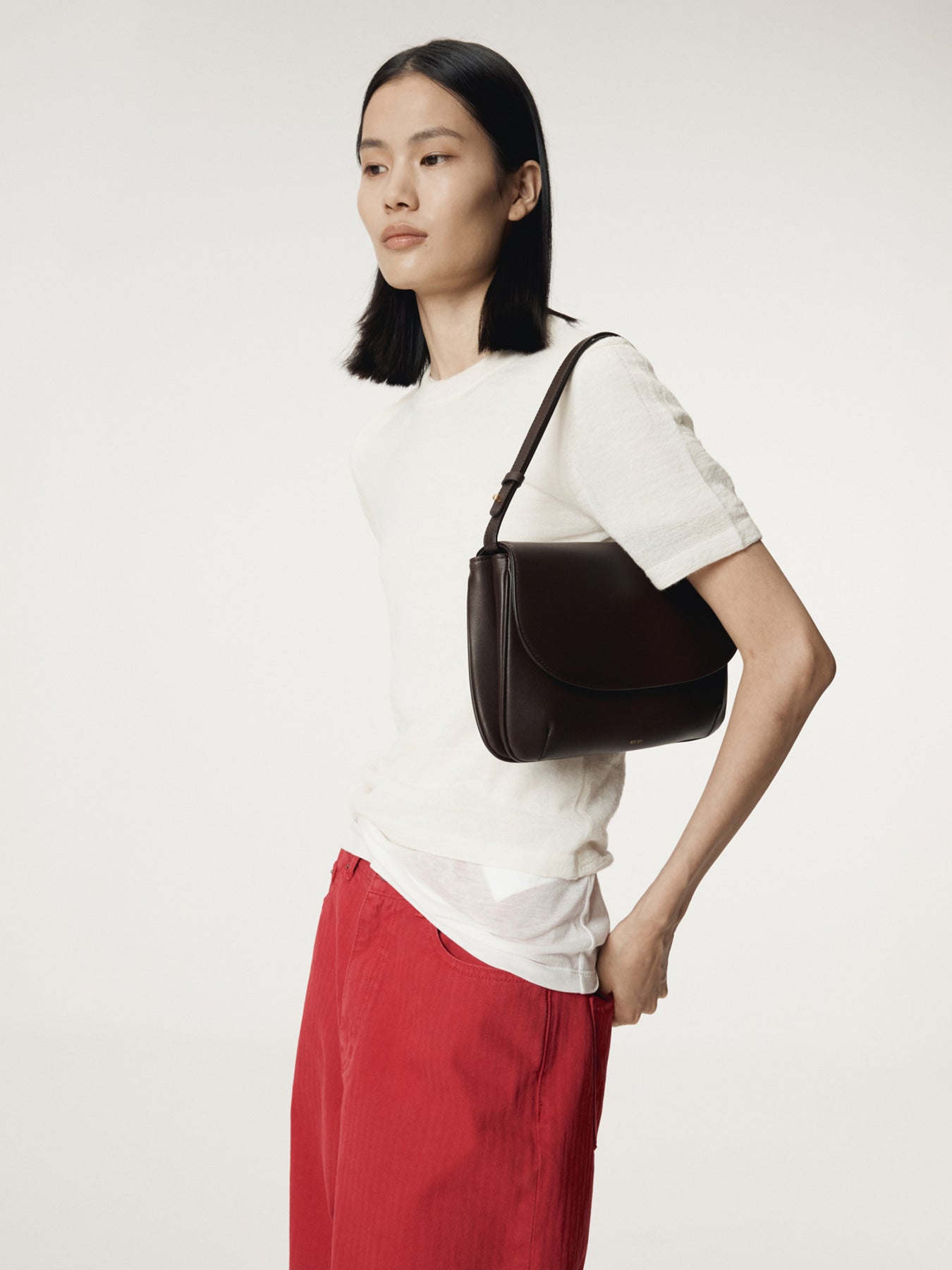 Recto - Rc Embroidery Sheer Knit Top (Cream) product image 6 | TRAB K-Fashion Australia