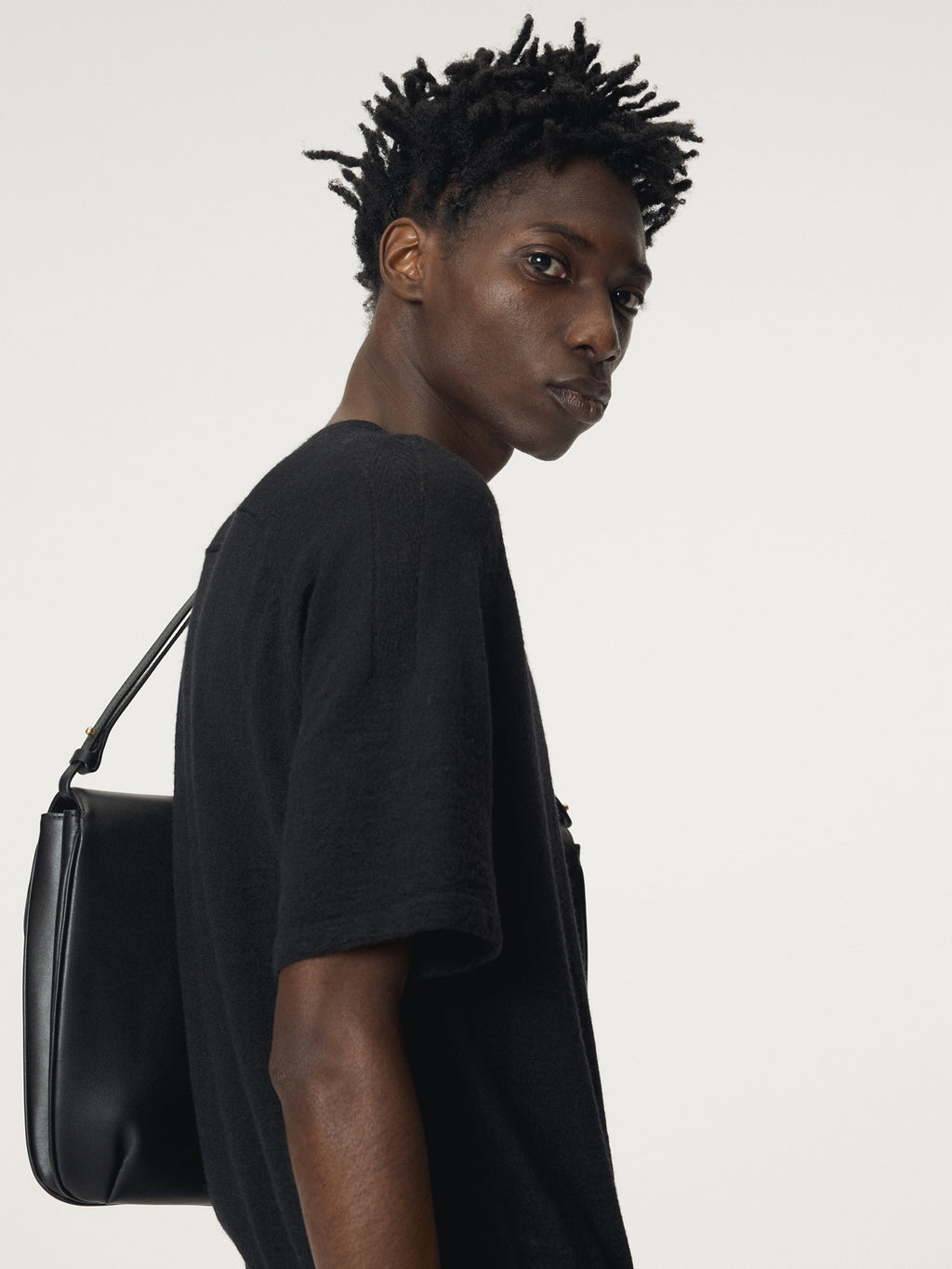 Recto - Rc Sheer Short Sleeve Knit Top (Black) product image 8 | TRAB K-Fashion Australia