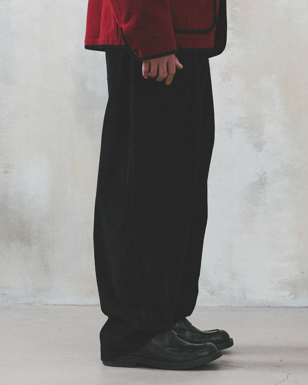 Eastlogue - Railman Work Pants (Black Corduroy) product image 2 | TRAB K-Fashion Australia