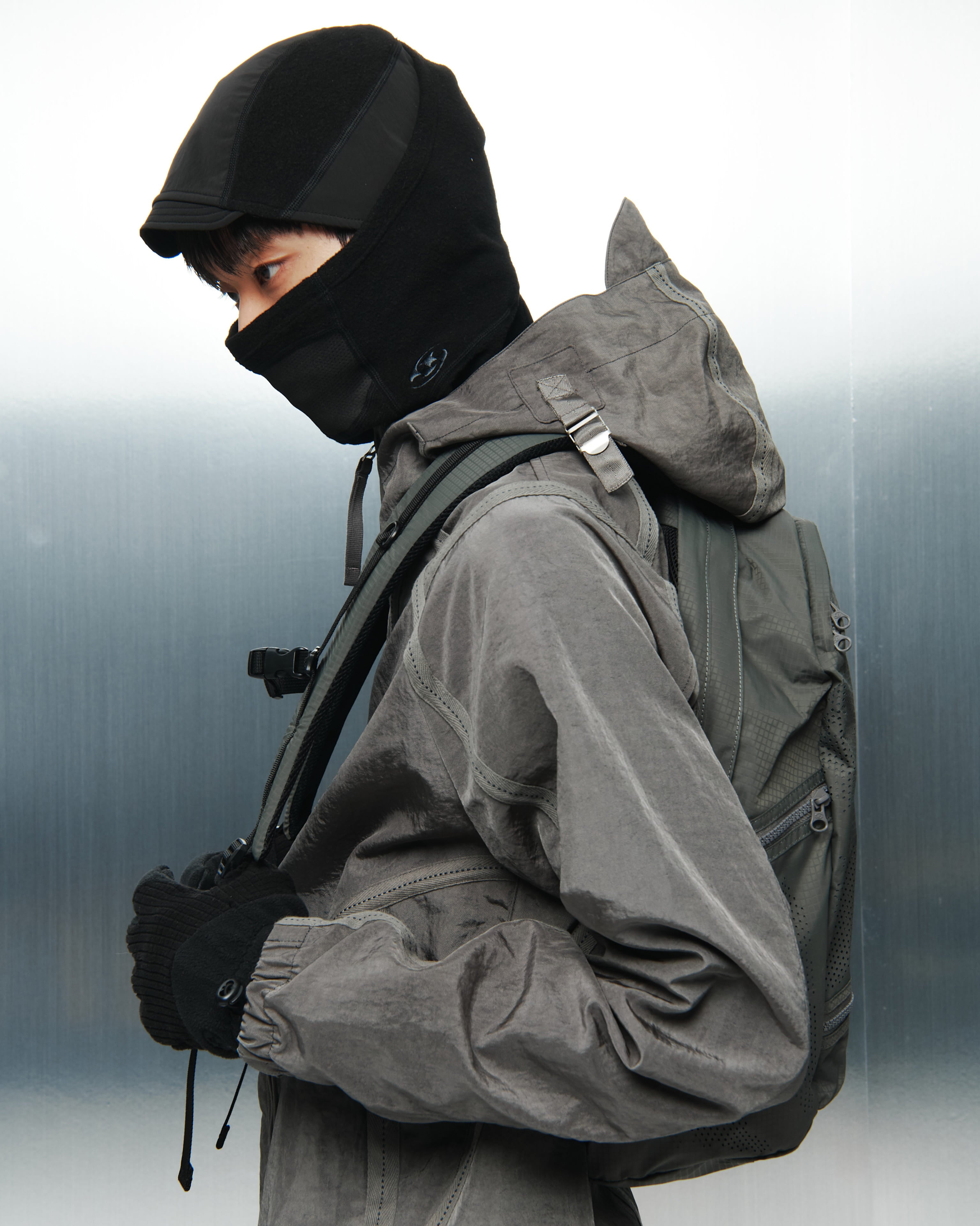 San San Gear - Laser Dot Backpack (Grey) product image 4 | TRAB K-Fashion Australia