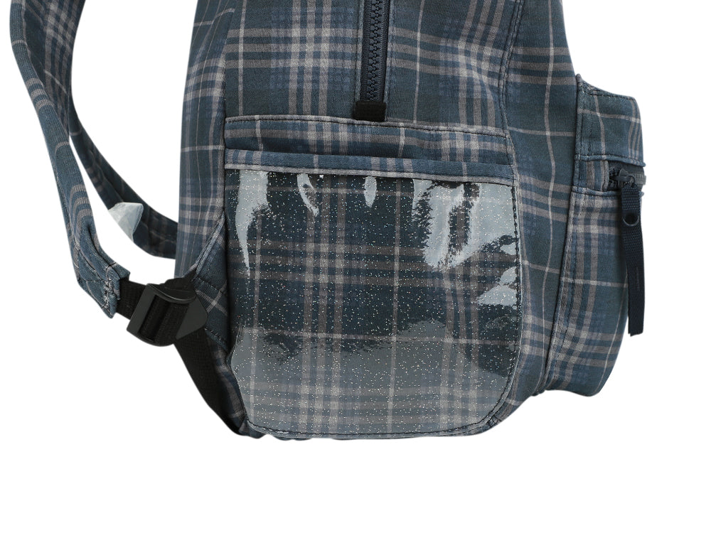 Coyseio - Chunky Sweat Check Backpack (Navy) product image 12 | TRAB K-Fashion Australia