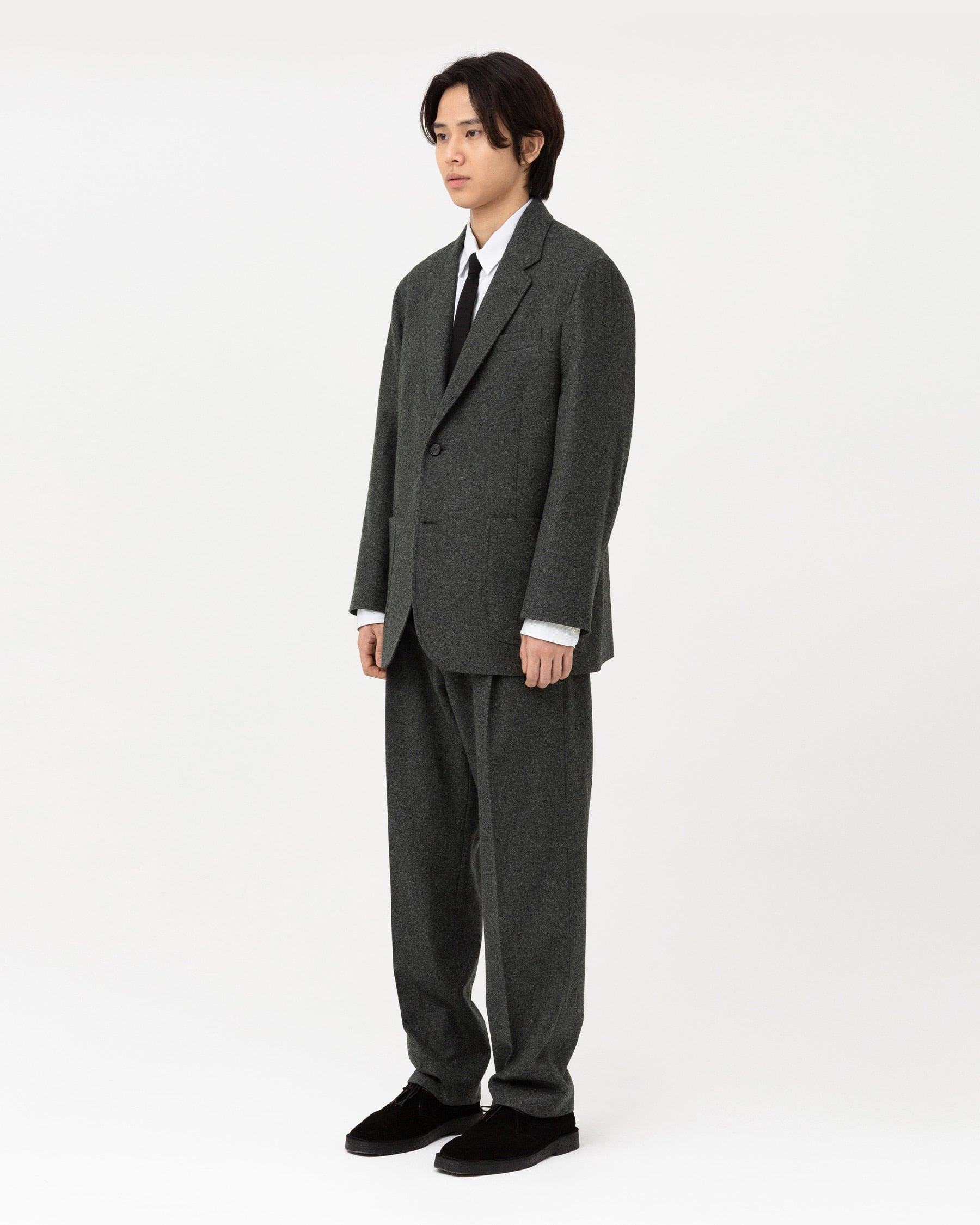 Brownyard - Pure Wool Sports Coat (Charcoal) product image 3 | TRAB K-Fashion Australia