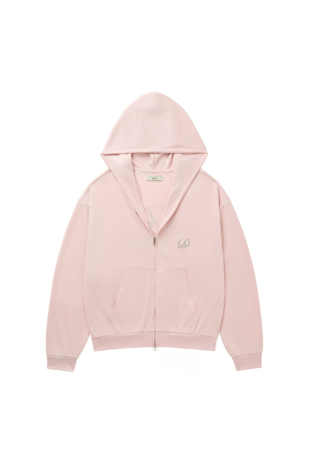 Deinet - Cool Mesh Hooded Zip Up (Light Pink) product image 1 | TRAB K-Fashion Australia