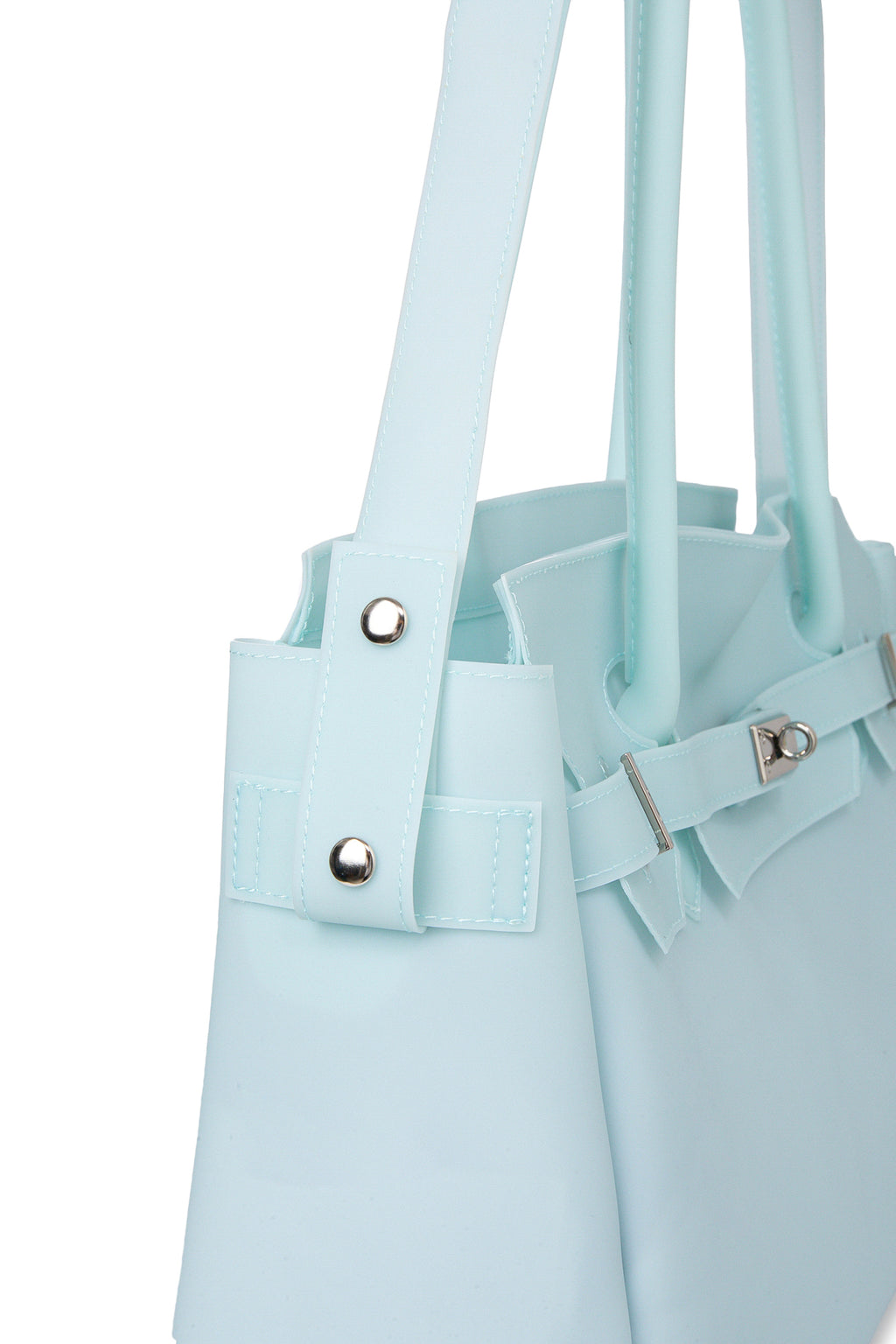 Deinet - [free Card Wallet] Jelly Two-Way Big Bag (Ice Blue) product image 8 | TRAB K-Fashion Australia