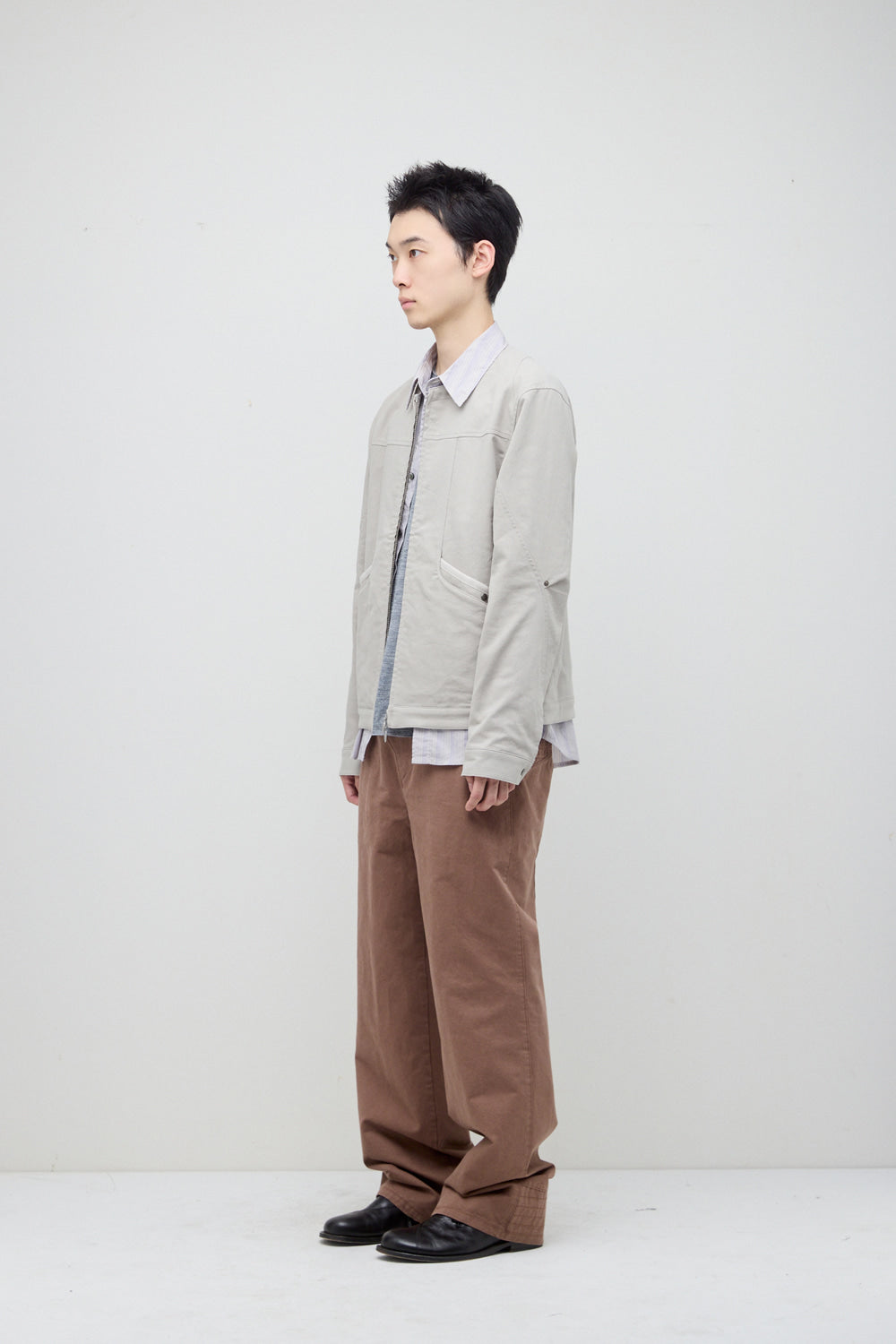 Hatchingroom - River Jacket (Stone) product image 4 | TRAB K-Fashion Australia
