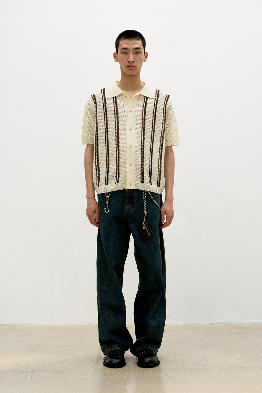 Coor - Back Side Blue Tinted Jeans (Two-Tone Blue) product image 2 | TRAB K-Fashion Australia