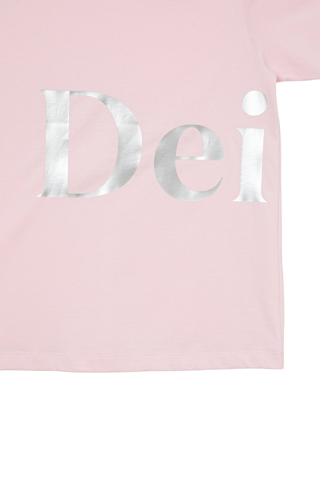 Deinet - Silver Logo T-Shirt (Light Pink) product image 16 | TRAB K-Fashion Australia
