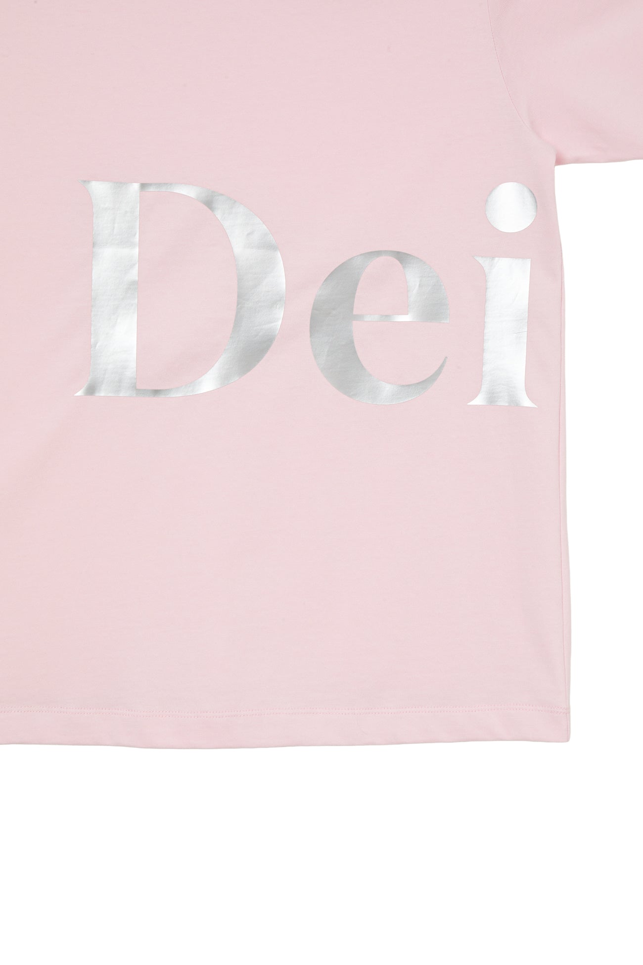 Deinet - Silver Logo T-Shirt (Light Pink) product image 16 | TRAB K-Fashion Australia