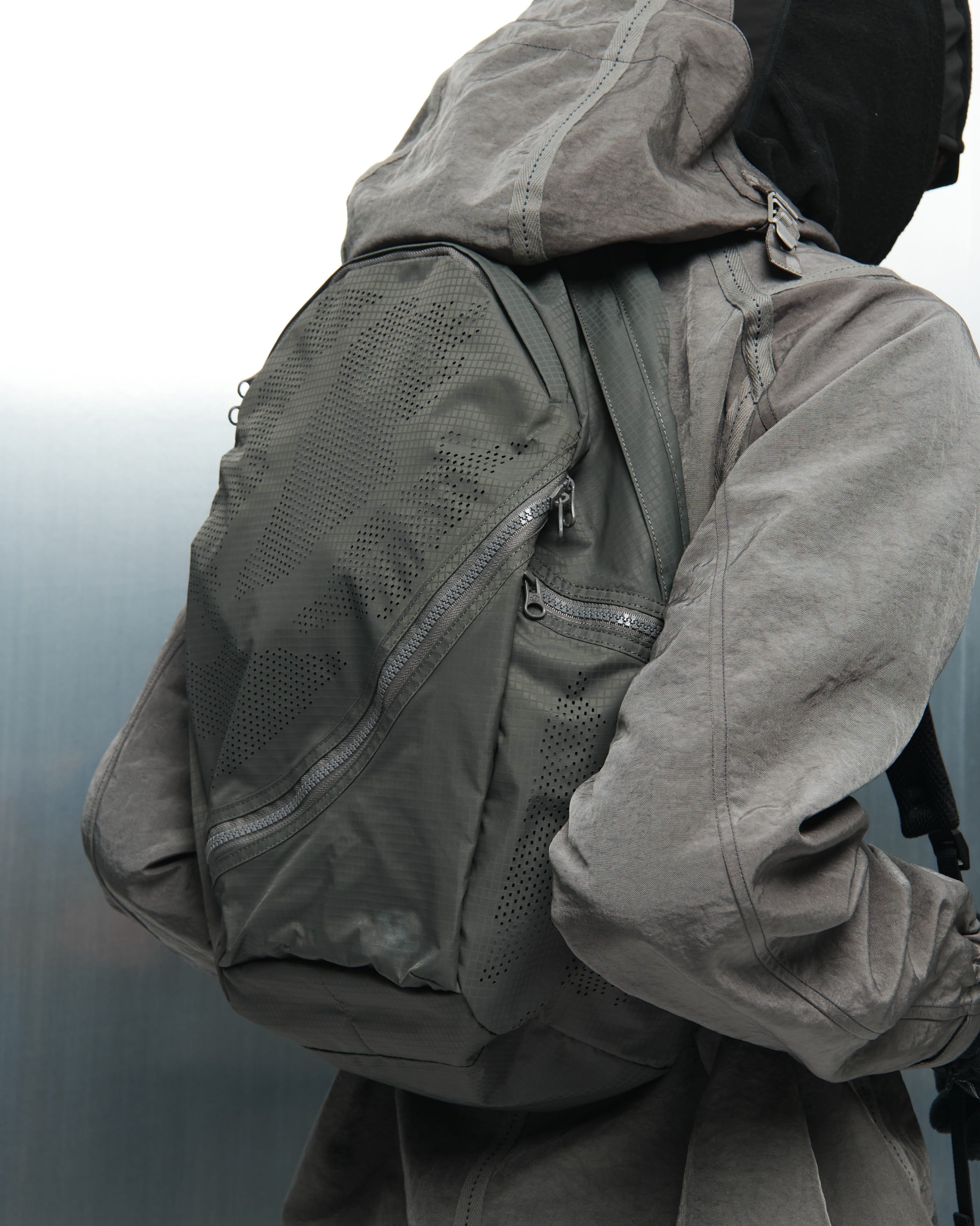 San San Gear - Laser Dot Backpack (Grey) product image 5 | TRAB K-Fashion Australia