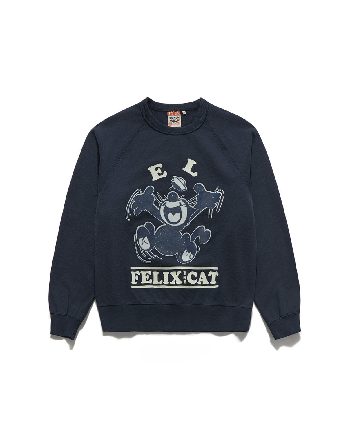 Eastlogue - Felix Classic Raglan Sweat Shirt (Navy) product image 1 | TRAB K-Fashion Australia