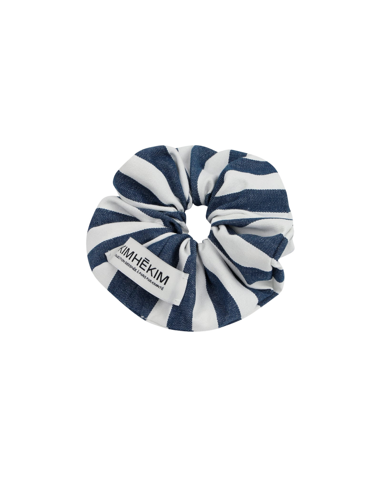 Kimhe Kim - Oversized Satin Scrunchie (Navy) product image 4 | TRAB K-Fashion Australia