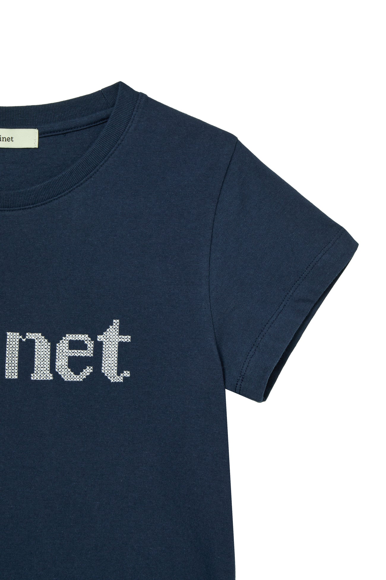 Deinet - Needle Point T-Shirt (Navy) product image 4 | TRAB K-Fashion Australia