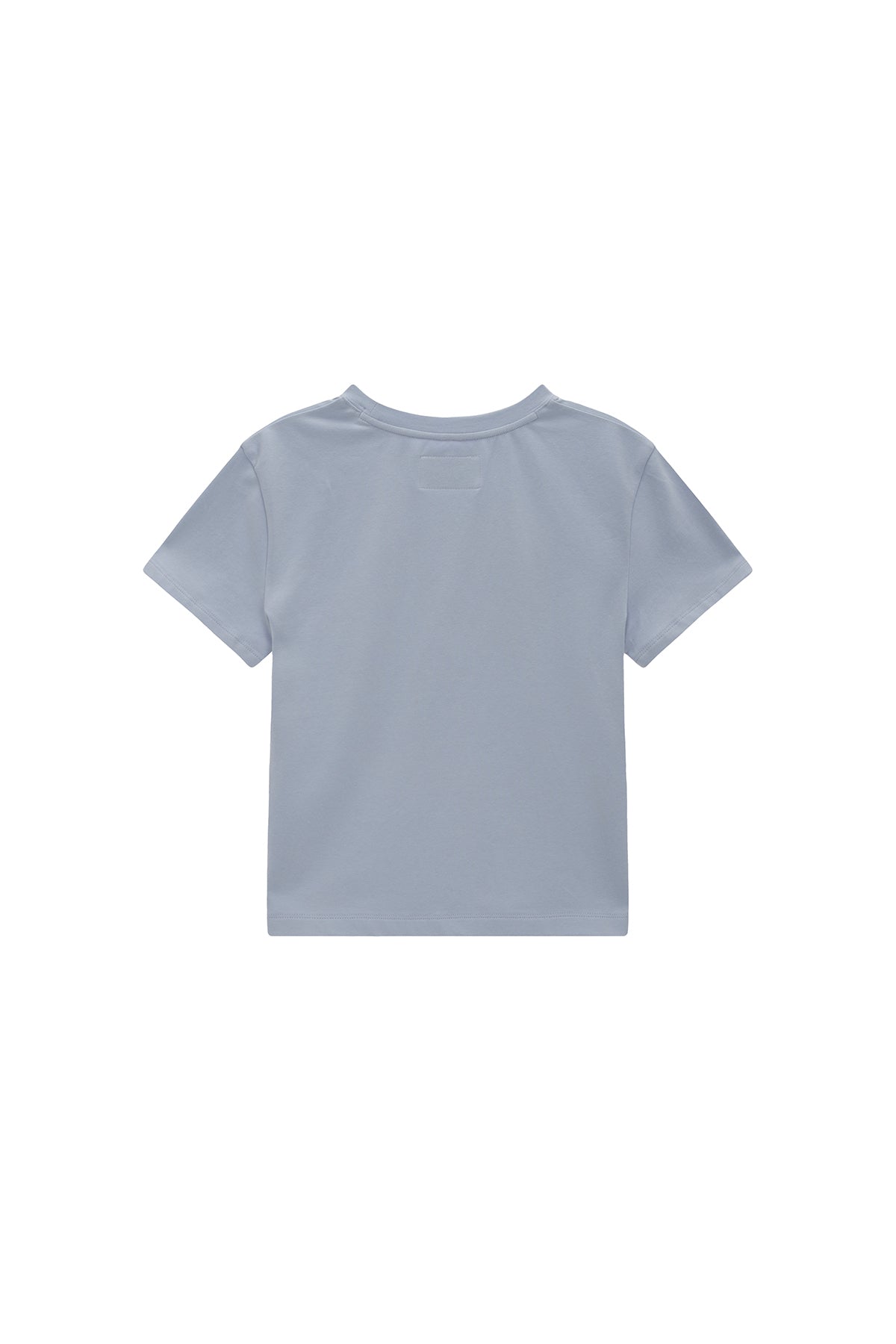 Matin Kim - Kitsch Printing Crop Top (Sky) product image 2 | TRAB K-Fashion Australia