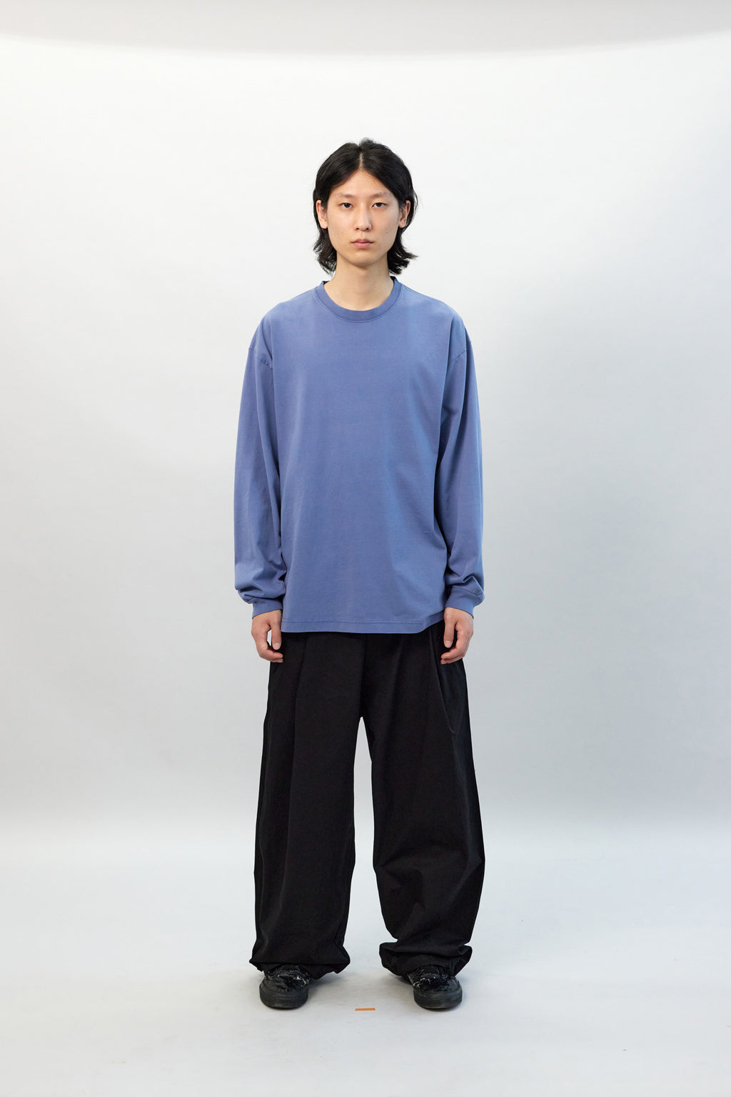 Hatchingroom - Layering T-shirt Bleached (Blue) product image 4 | TRAB K-Fashion Australia
