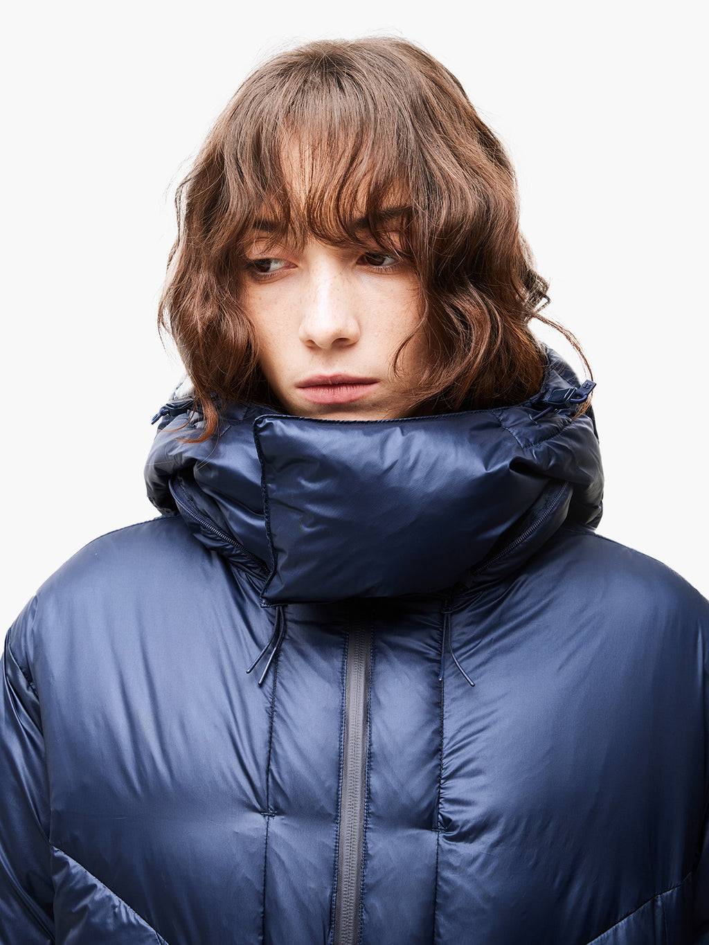 Jiyong Kim - Heavy Down Jacket (Navy) product image 7 | TRAB K-Fashion Australia