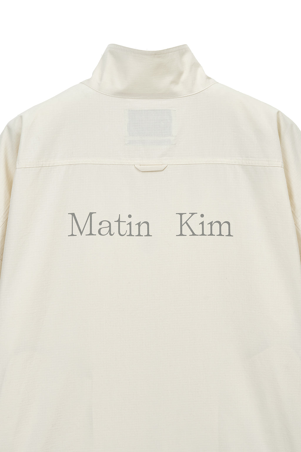 Matin Kim - Back Logo High Neck Jumper (Cream) product image 6 | TRAB K-Fashion Australia