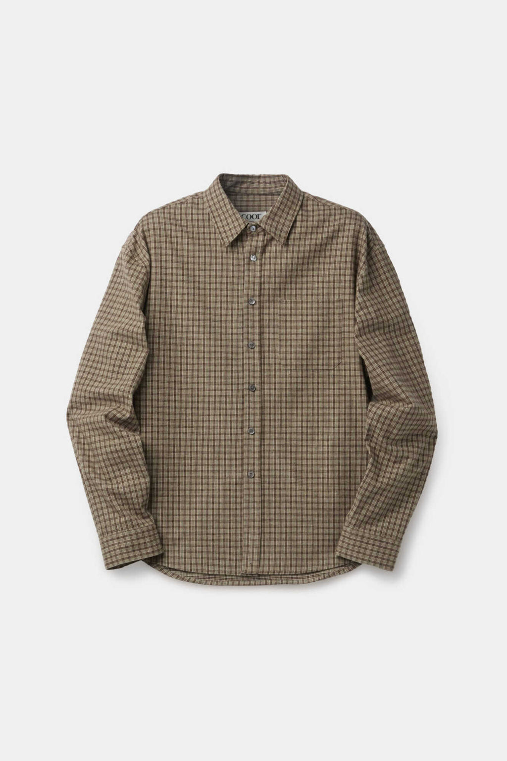 Coor - Gun Club Check Shirt (Sand Green) product image 1 | TRAB K-Fashion Australia