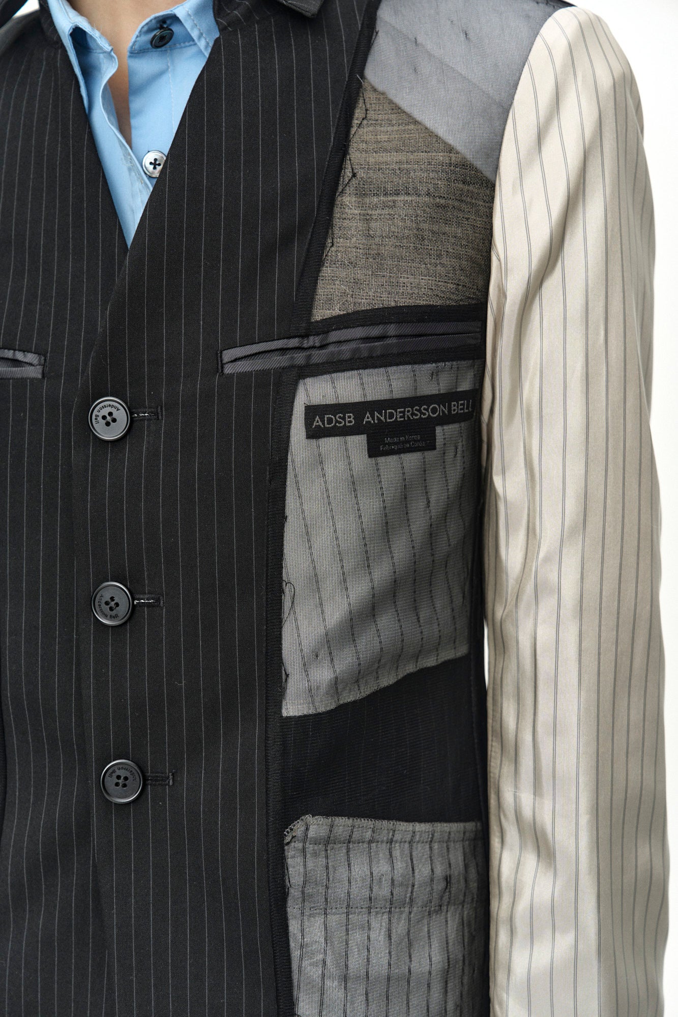 Andersson Bell - Reversible Inside-Out Blazer (Black) product image 4 | TRAB K-Fashion Australia