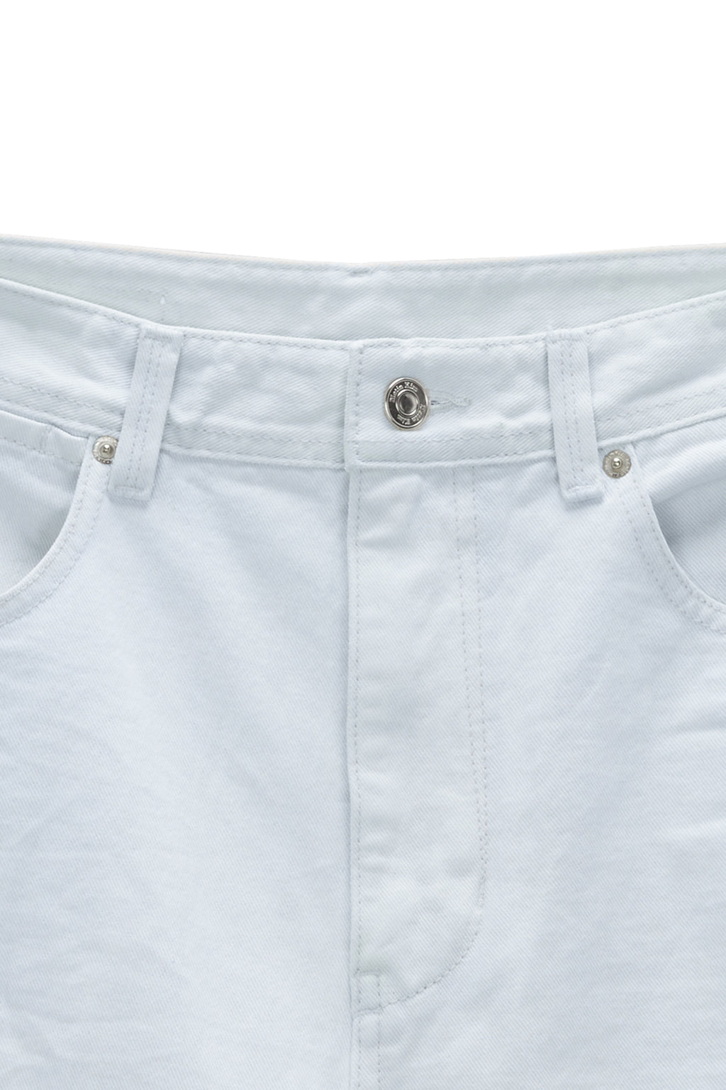 Matin Kim - Wide Cut Point Denim Pants (Light Blue) product image 3 | TRAB K-Fashion Australia