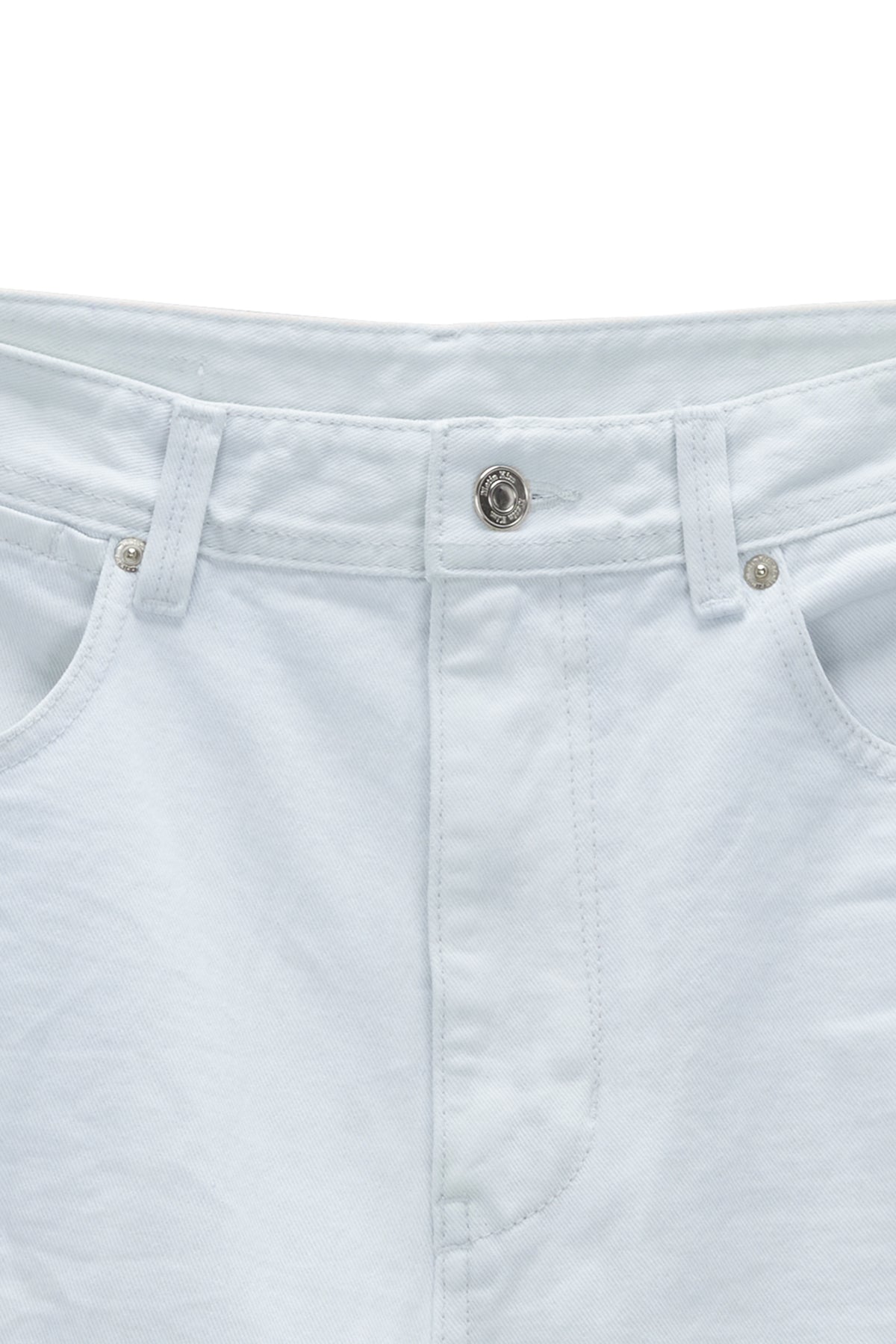 Matin Kim - Wide Cut Point Denim Pants (Light Blue) product image 3 | TRAB K-Fashion Australia