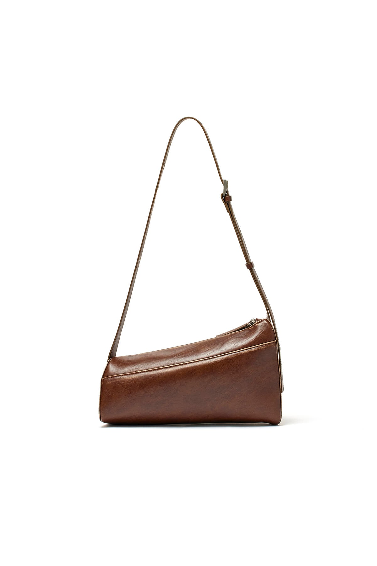 Matin Kim - Dirty Washed Diagonal Bag (Brown) product image 5 | TRAB K-Fashion Australia