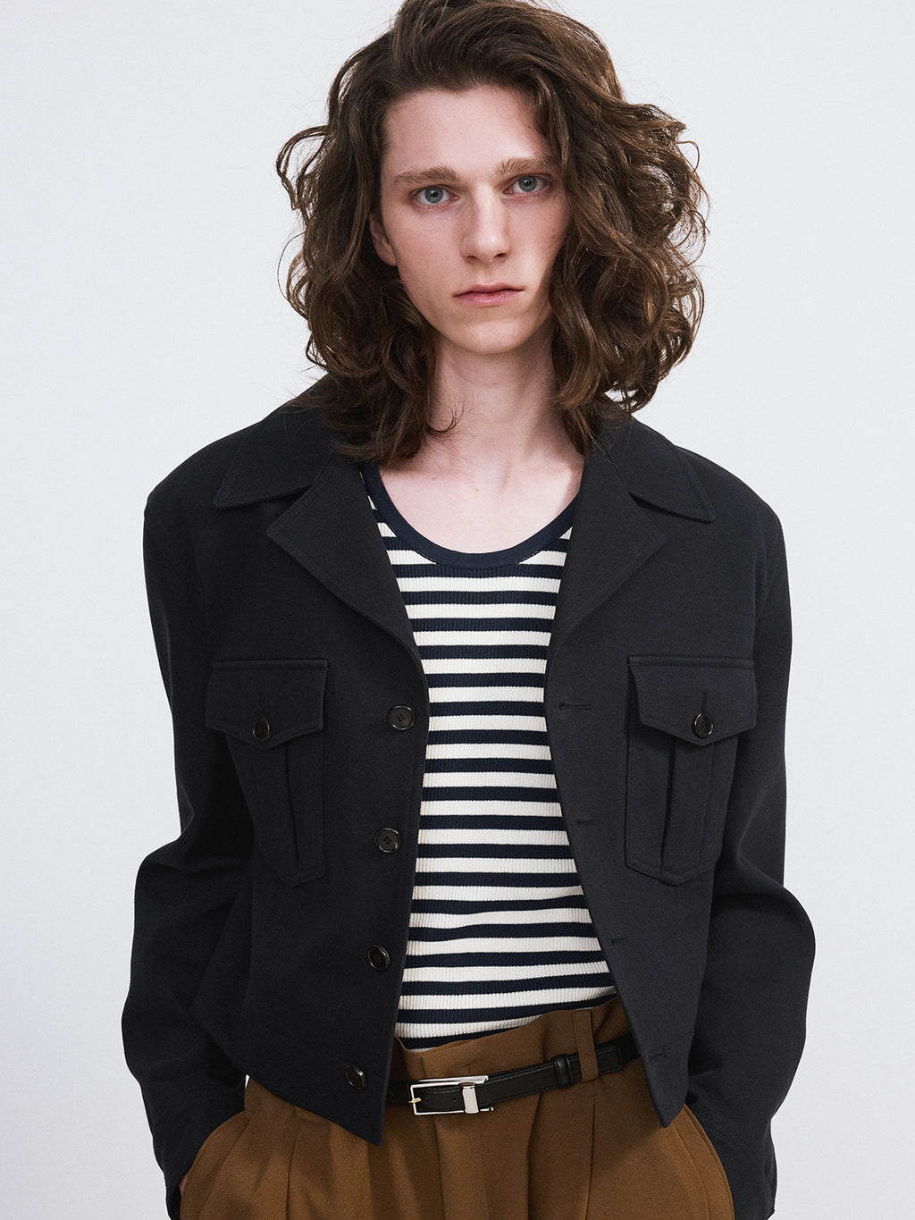 Recto - Signature Military Cotton Jacket (Vintage Navy) product image 4 | TRAB K-Fashion Australia
