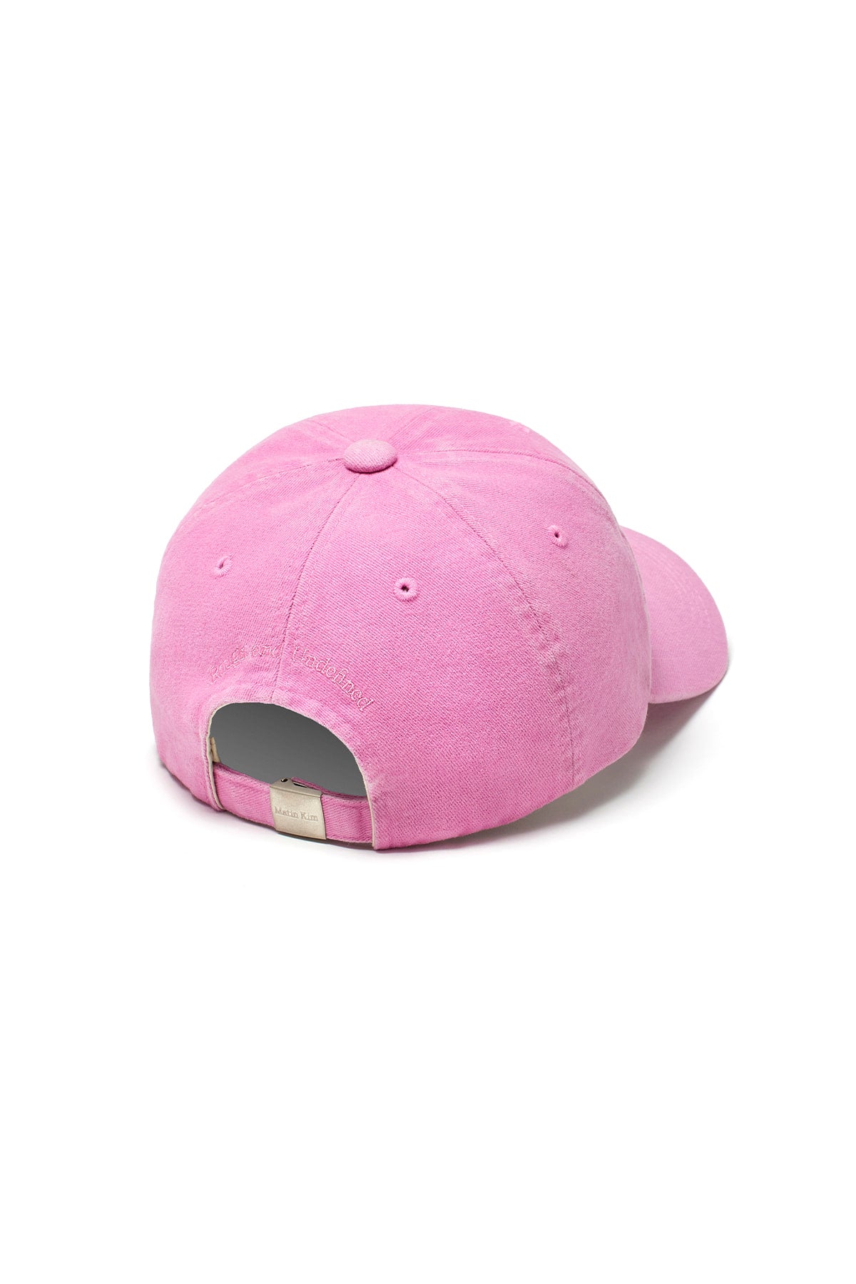 Matin Kim - Matin Logo Washed Ball Cap (Pink) product image 4 | TRAB K-Fashion Australia