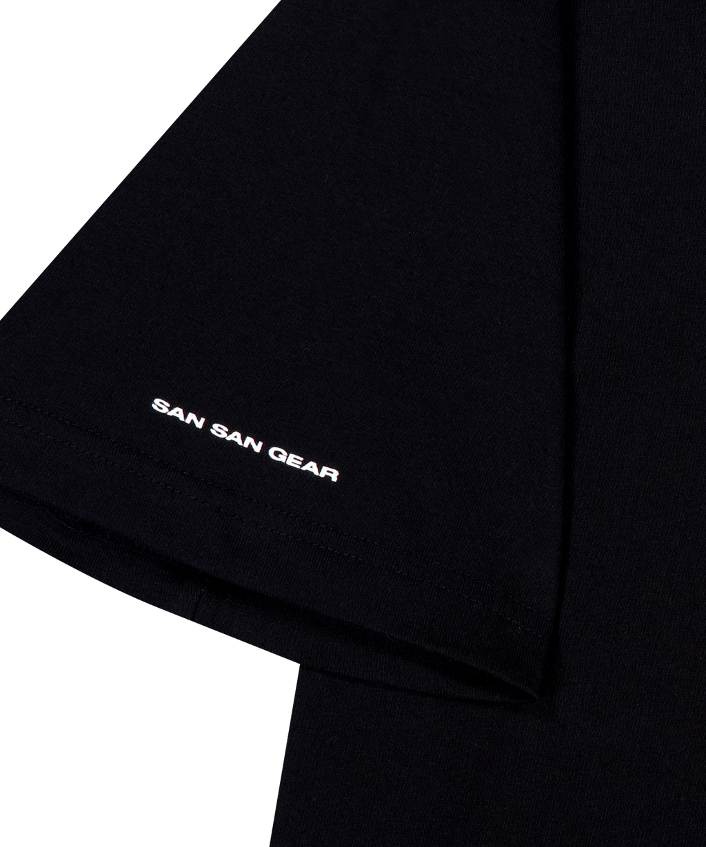 San San Gear - San San Oasis Logo T-Shirt (Black) product image 6 | TRAB K-Fashion Australia