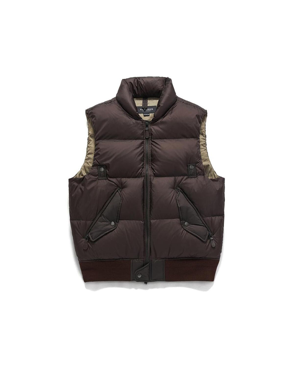 Eastlogue - Ma-1 Down Vest (Brown) product image 5 | TRAB K-Fashion Australia