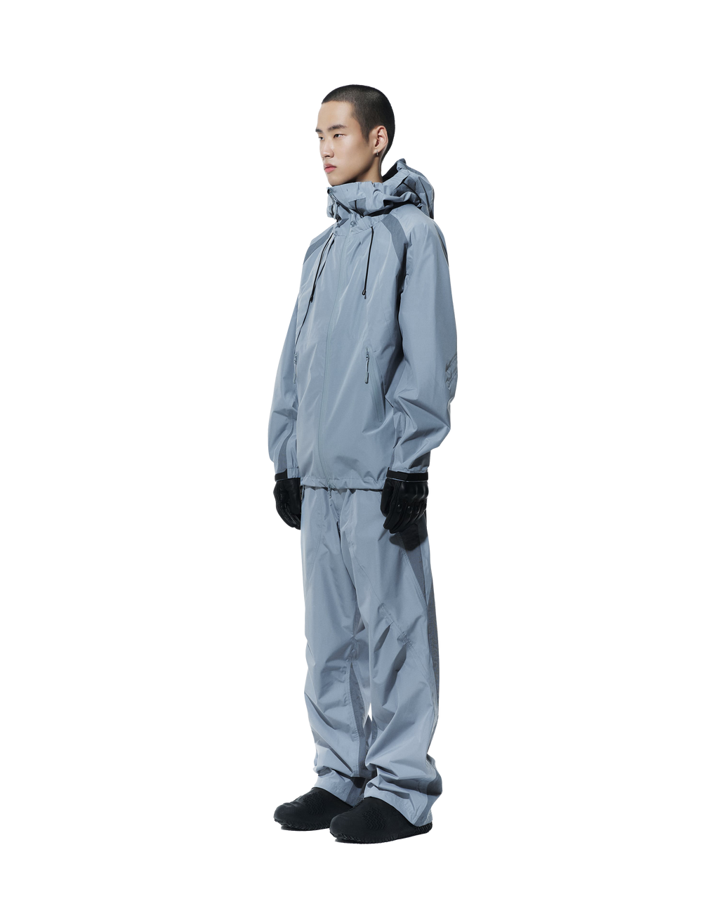 San San Gear - Wind Shielded Pants (Ice Grey) product image 2 | TRAB K-Fashion Australia