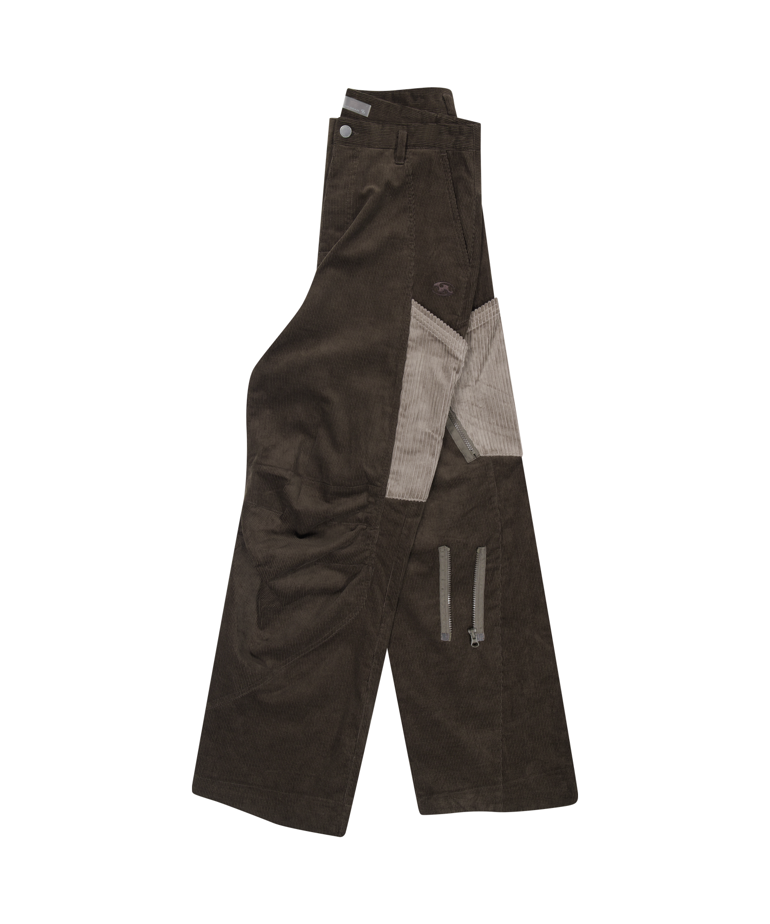 San San Gear - Corduroy Pocket Pants (Brown) product image 9 | TRAB K-Fashion Australia