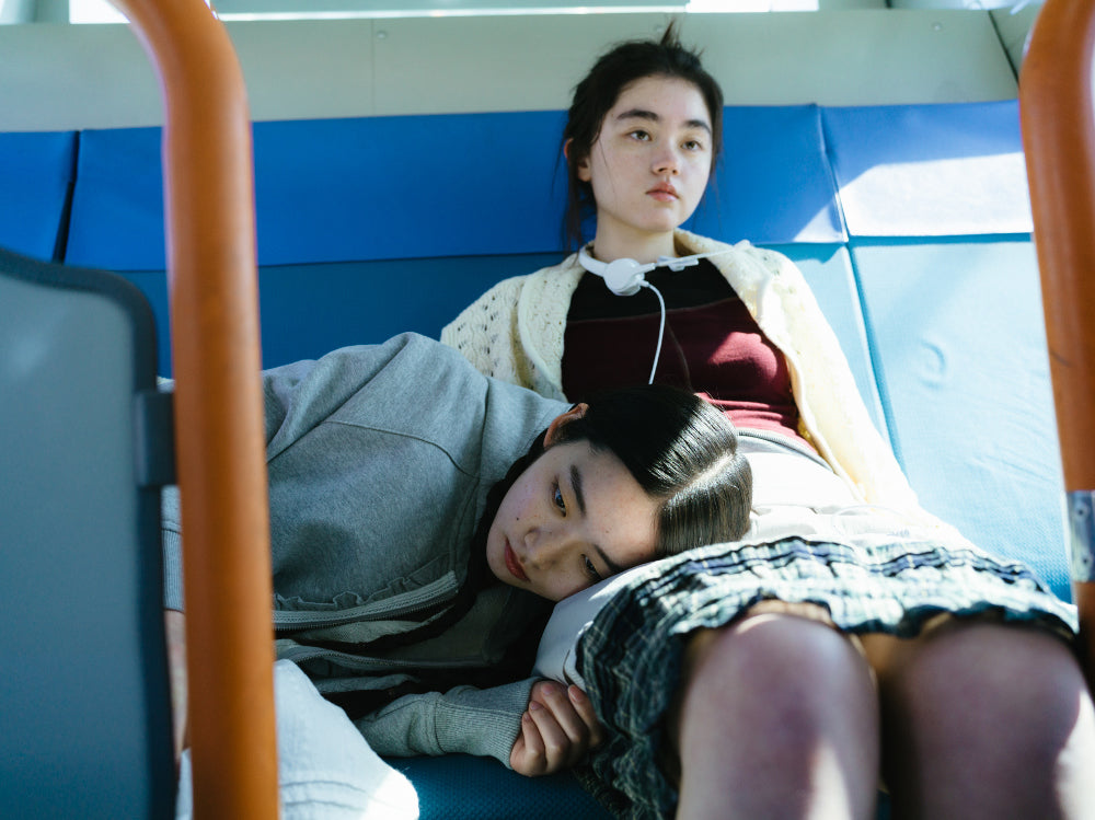 Coyseio - Net Stitch Longsleeves (Plum Red) product image 3 | TRAB K-Fashion Australia