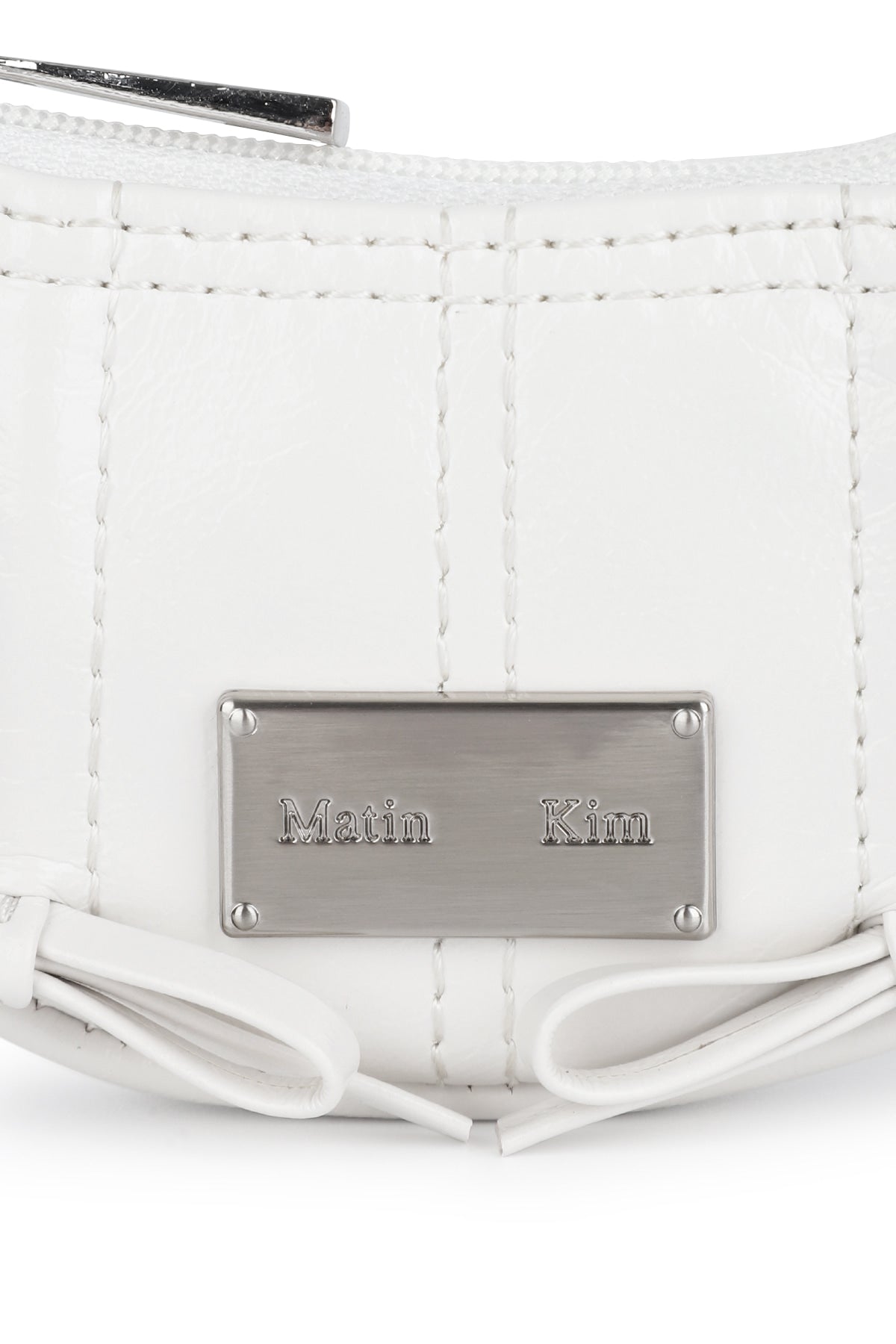 Matin Kim - Half Shirring Ribbon Charm (Ivory) product image 3 | TRAB K-Fashion Australia
