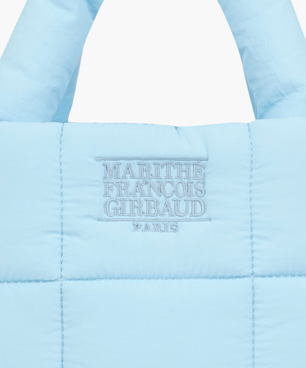 Marithe & Francois Girbaud - Classic Logo Padding Bag (Light Blue) product image 4 | TRAB K-Fashion Australia