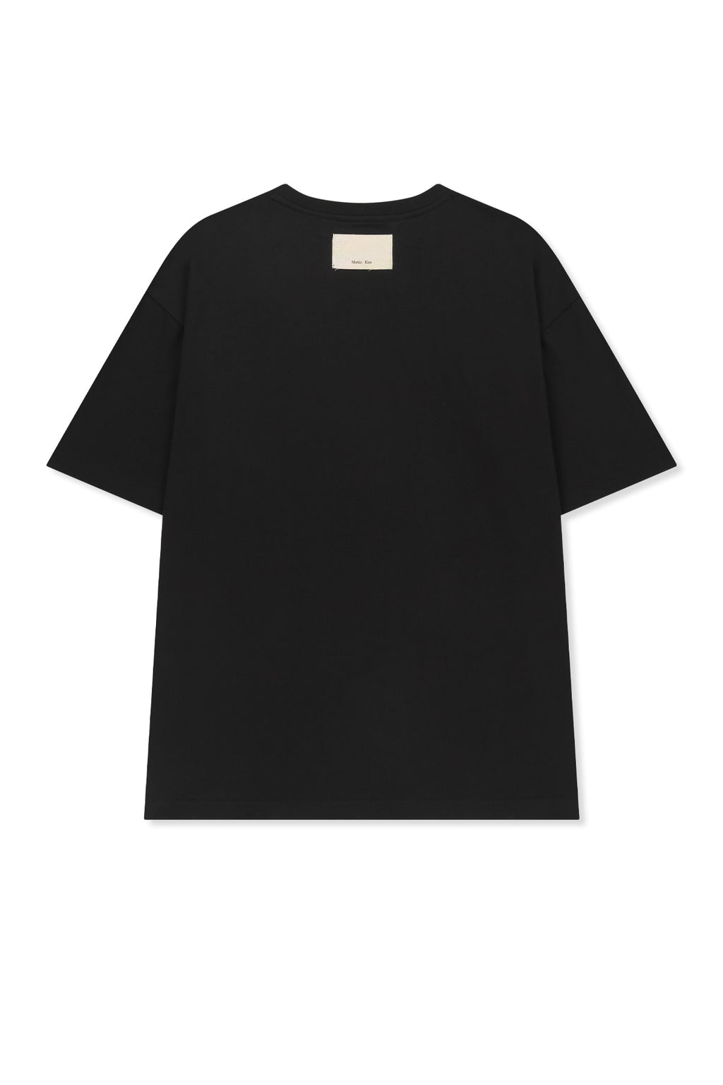 Matin Kim - [Pre-Order – Ships July 2] Matin Kim Circle Logo Top (Black) product image 2 | TRAB K-Fashion Australia