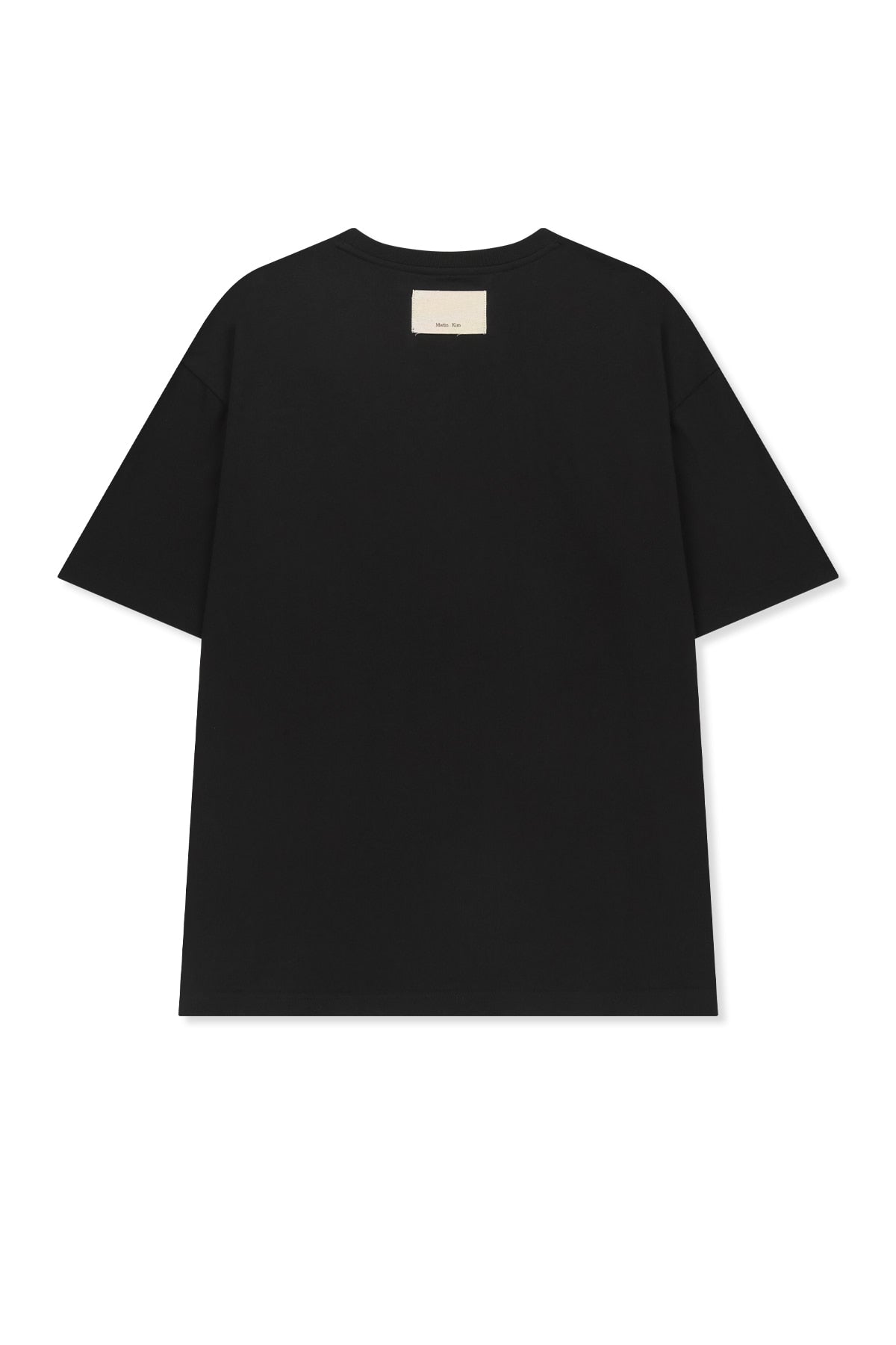 Matin Kim - [Pre-Order – Ships July 2] Matin Kim Circle Logo Top (Black) product image 2 | TRAB K-Fashion Australia