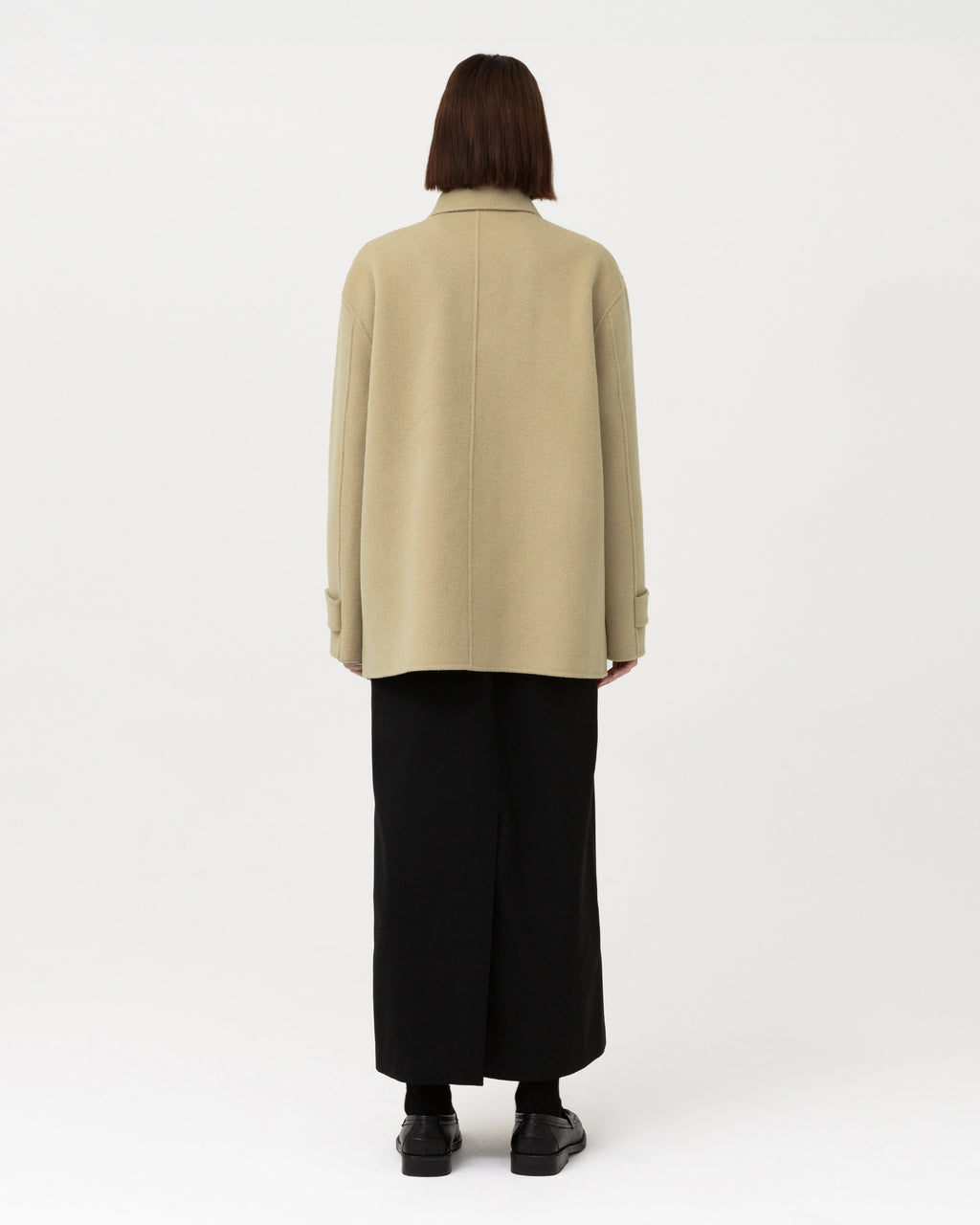 Brownyard - Handmade Half Coat (Beige) product image 2 | TRAB K-Fashion Australia