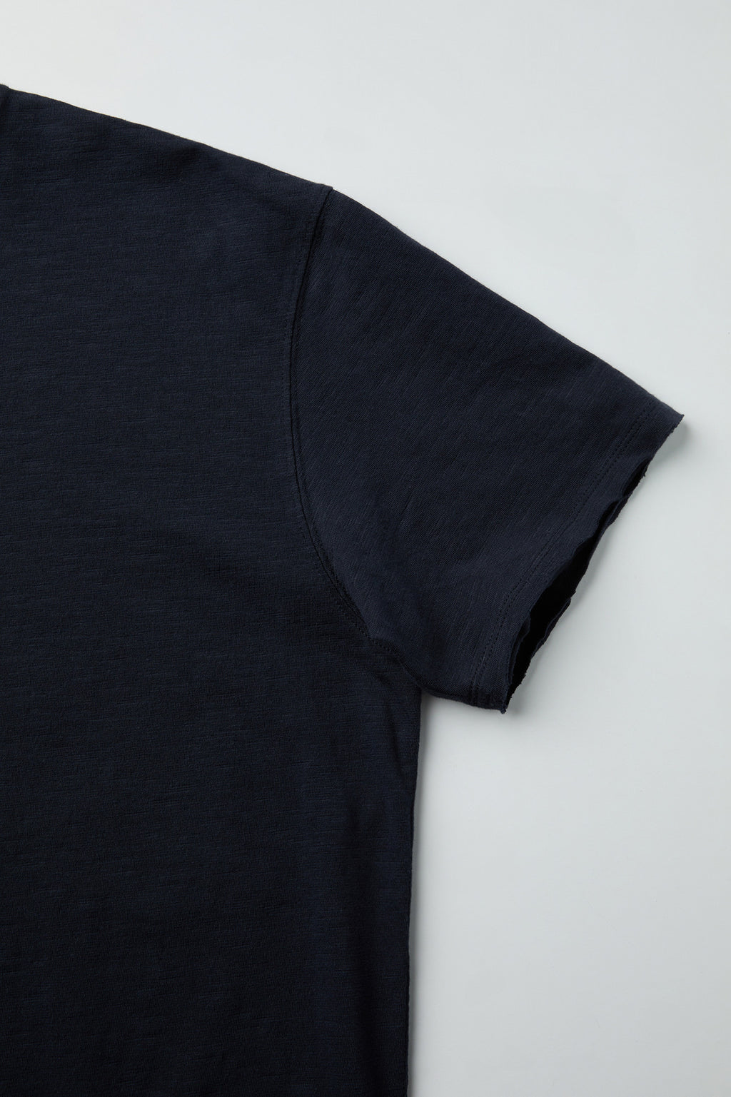 Coor - Low-Cut Cotton Slub T-Shirt (Dark Navy) product image 6 | TRAB K-Fashion Australia