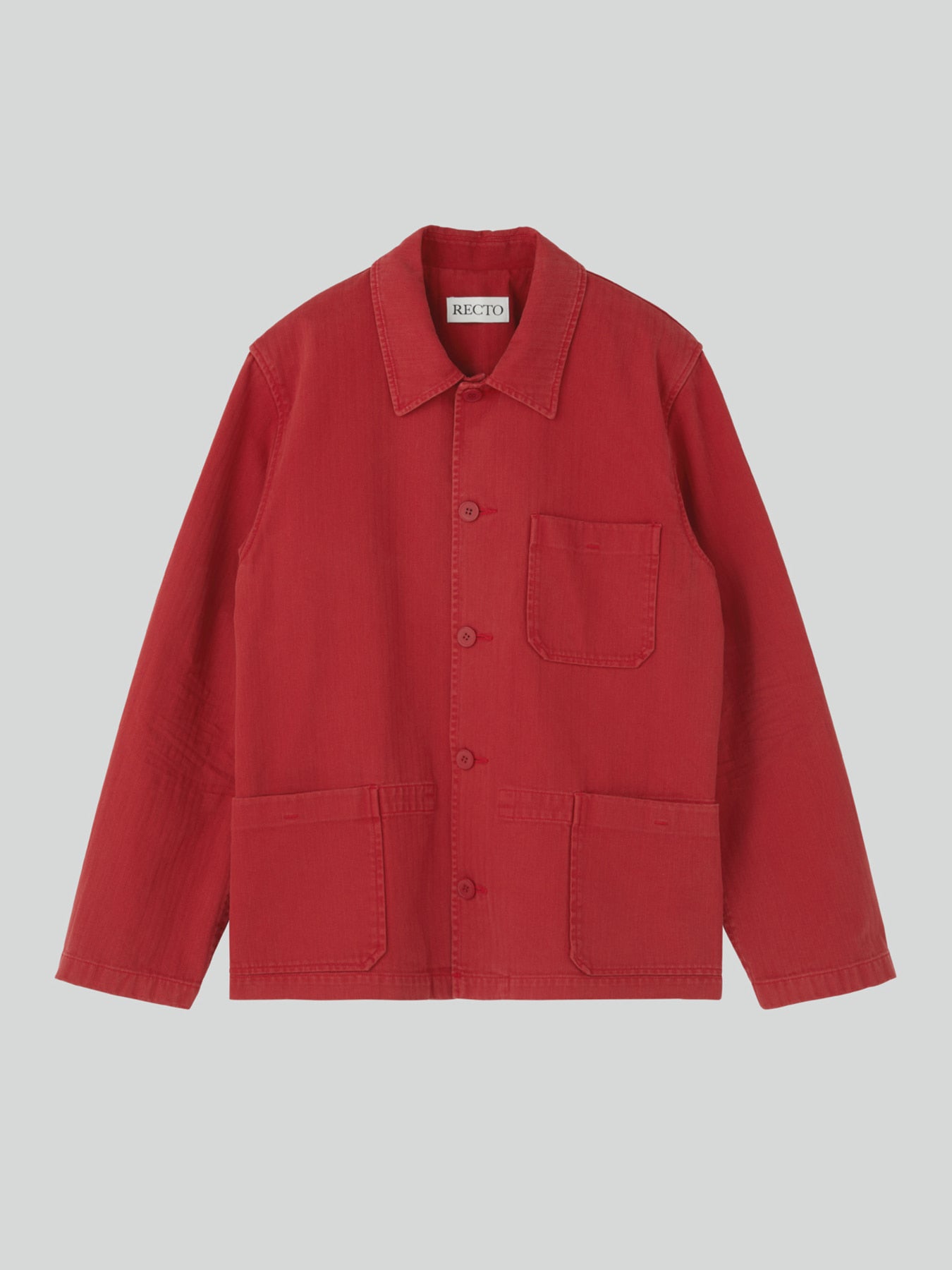 Recto - Garment Dyed Work Jacket (Red) product image 10 | TRAB K-Fashion Australia