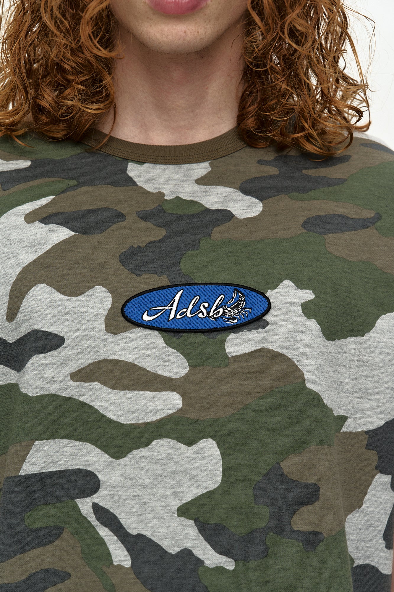 Andersson Bell - (essential) Camouflage Ringer T-Shirt (Essential) product image 5 | TRAB K-Fashion Australia