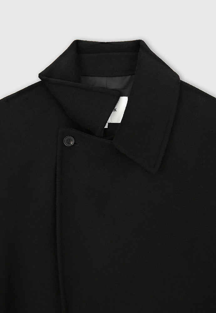 Tonywack - Double-Faced Wool And Cashmere Belted Coat (Black) product image 11 | TRAB K-Fashion Australia