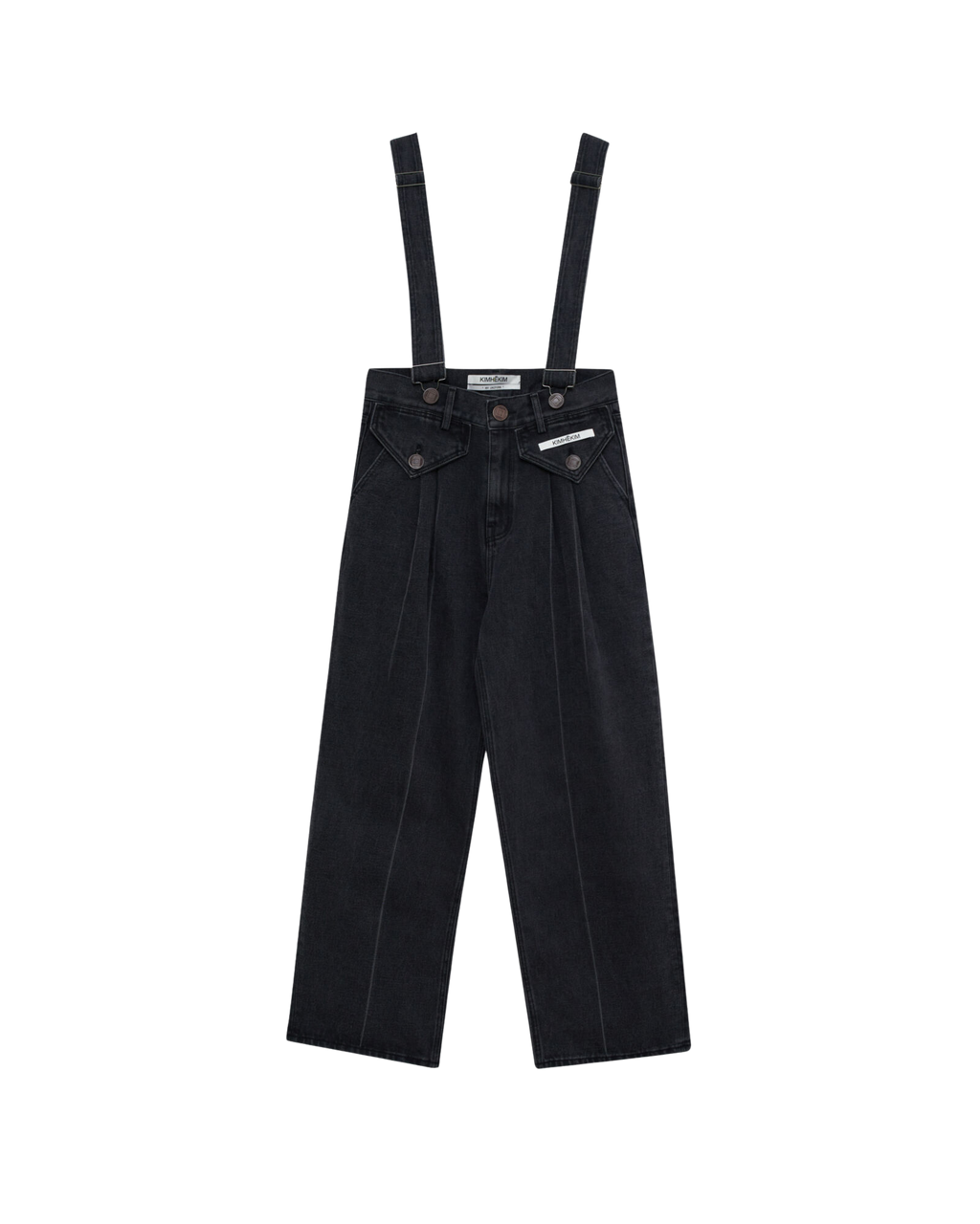 Kimhe Kim - Two Pocket Overall (Black) product image 7 | TRAB K-Fashion Australia