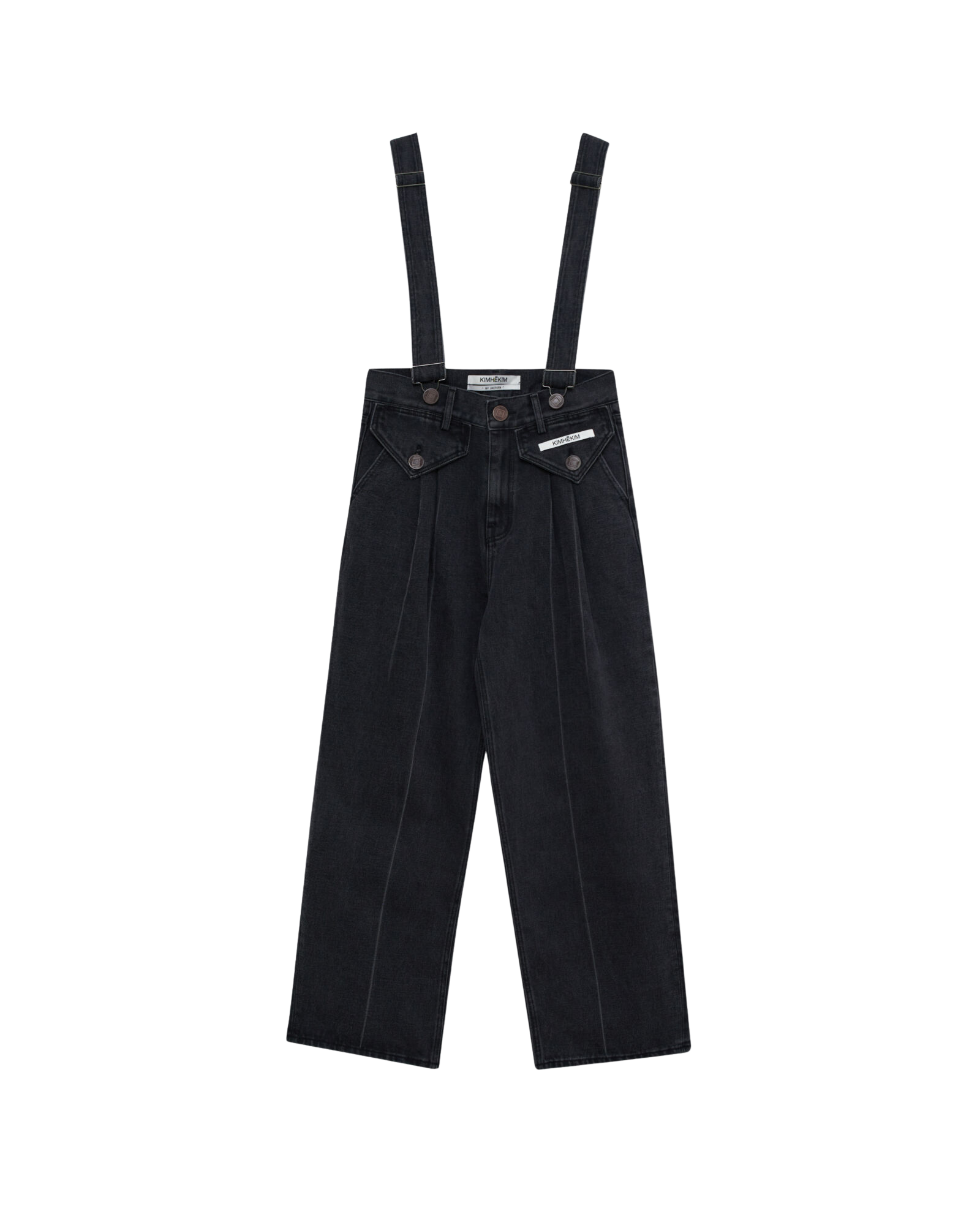 Kimhe Kim - Two Pocket Overall (Black) product image 7 | TRAB K-Fashion Australia