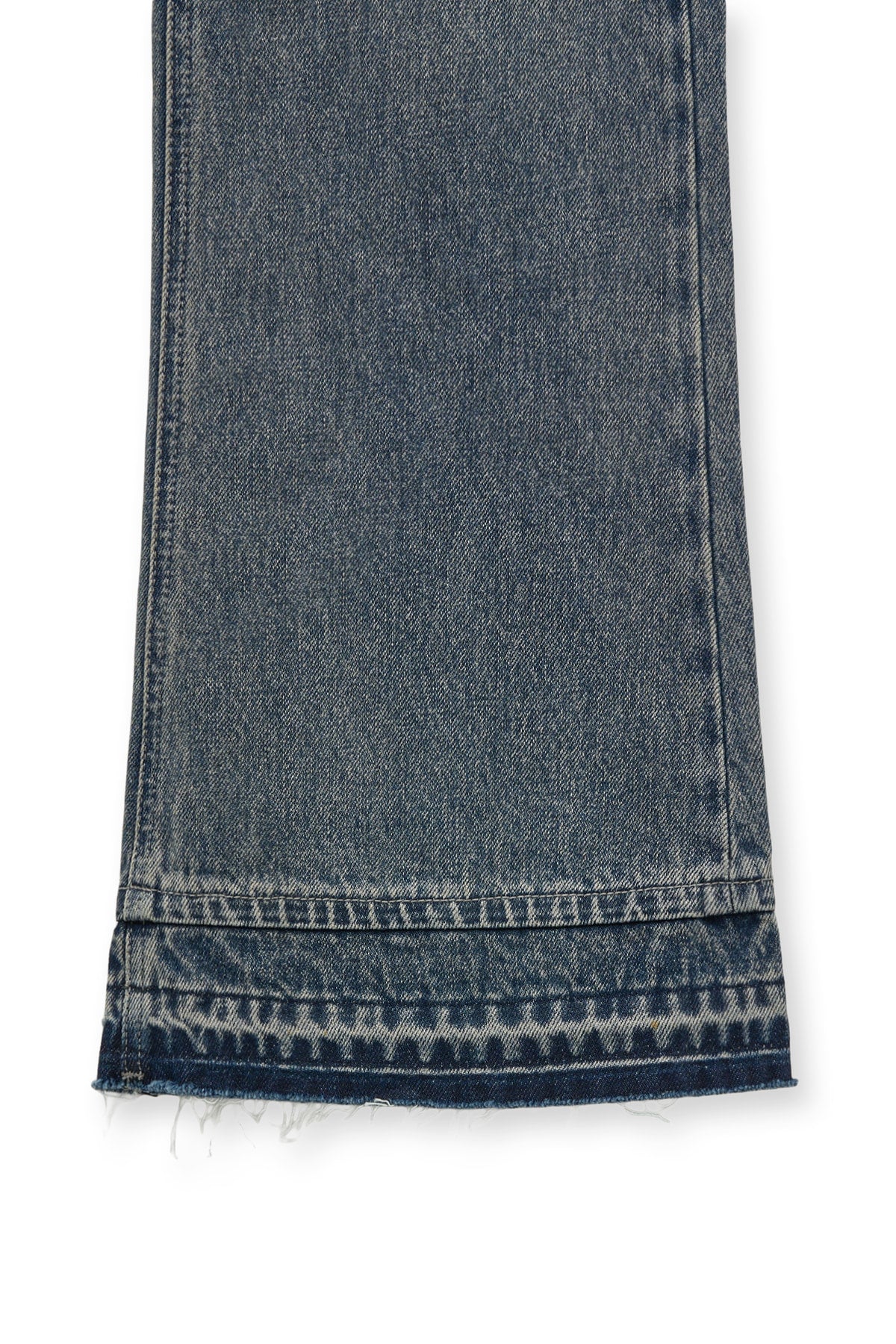 Matin Kim - Washed Flare Denim Pants (Light Blue) product image 4 | TRAB K-Fashion Australia
