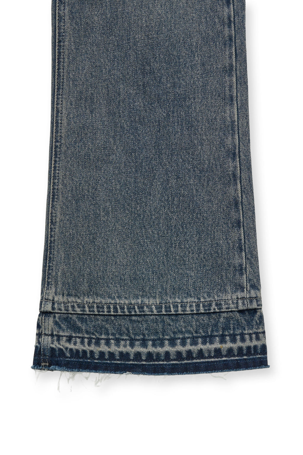 Matin Kim - Washed Flare Denim Pants (Light Blue) product image 4 | TRAB K-Fashion Australia