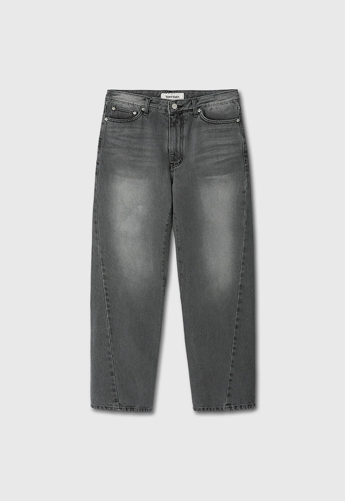 Tonywack - Twist-Cut Denim Jeans (Washed Grey) product image 5 | TRAB K-Fashion Australia