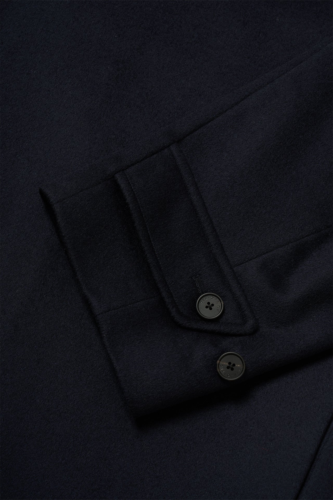 STU - Curved Double Line Mac Coat In Cashmere (Navy) product image 20 | TRAB K-Fashion Australia